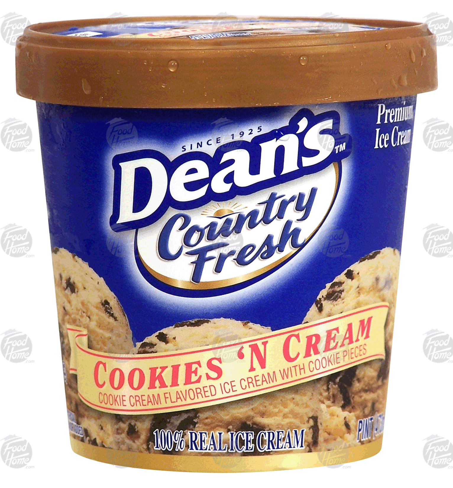 Dean's Country Fresh cookies 'n cream ice cream Full-Size Picture